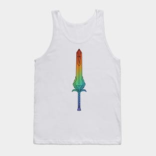 Rainbow Sword - inspired by She-ra and the princesses of power Tank Top